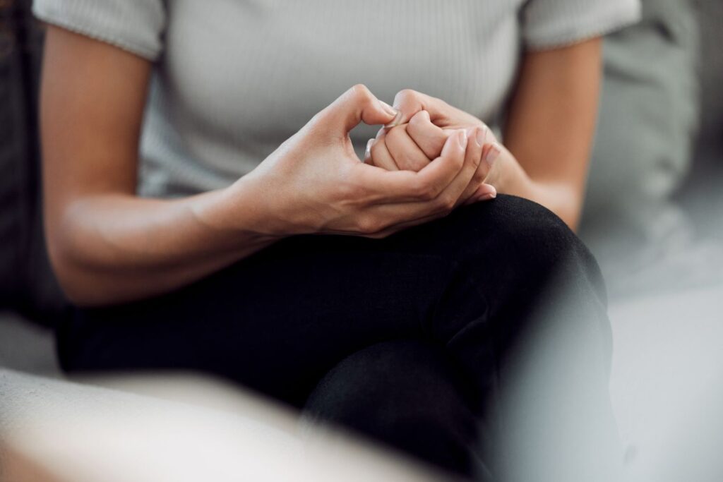 A woman's hands - Which Rehab