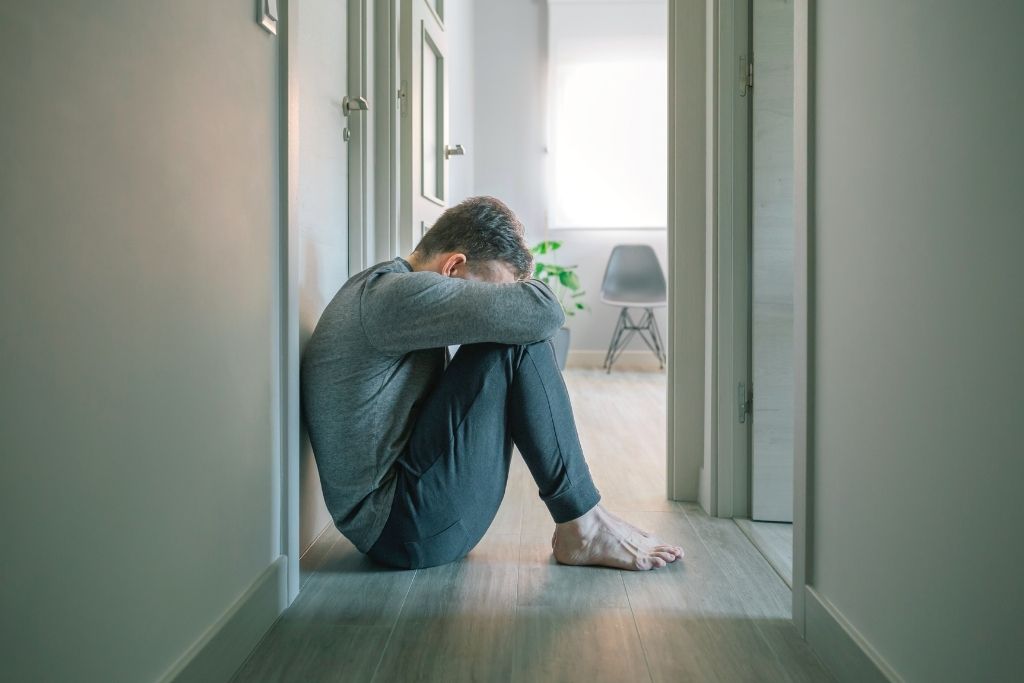 A man suffering form the emotional effects of drug addiction - Which Rehab